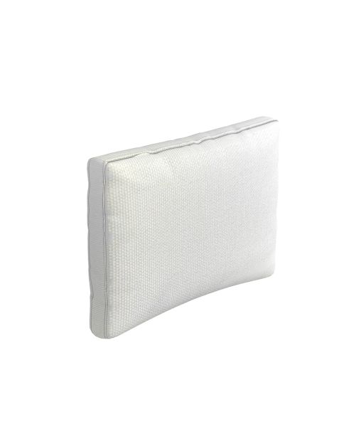 Fire proof cushion with removable cover 70 x 50 color white