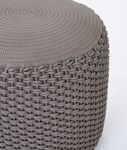 Gartenpouf aus Rope