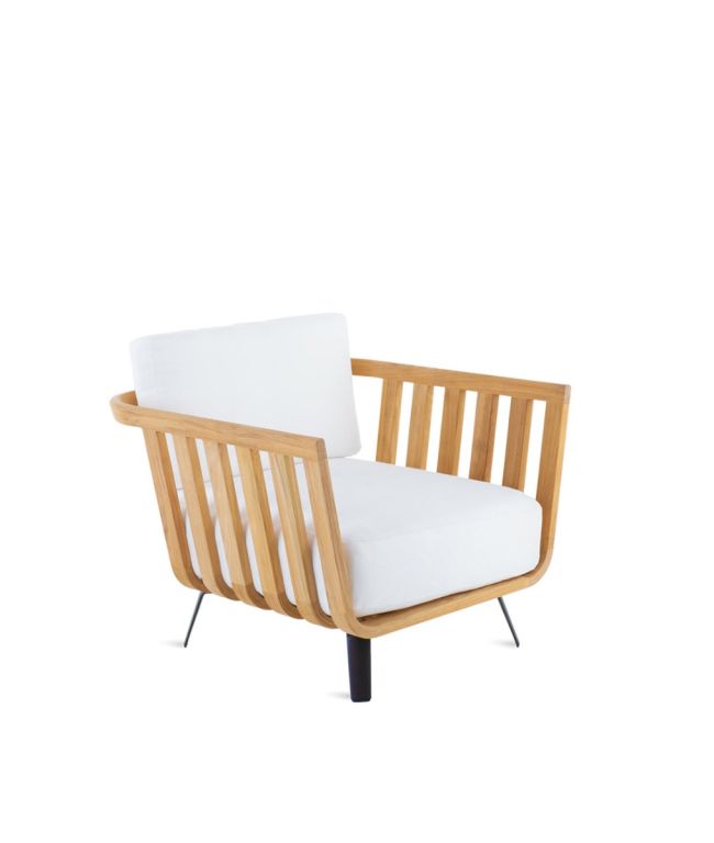 Fauteuil Welcome en teak