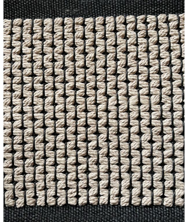 Ponza outdoor rug 200x300 antracite ecrù,